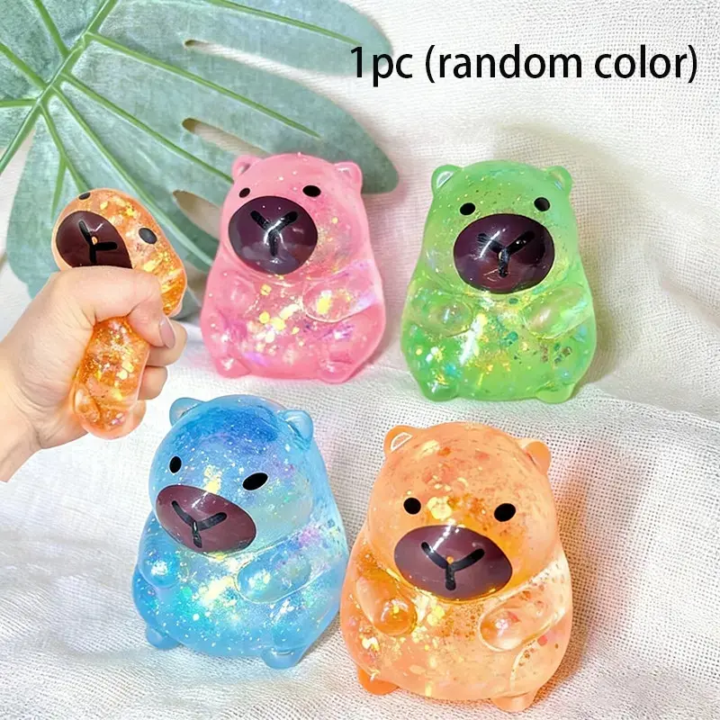 Spicy Food Snacks - 1pcs Mainan Squishy Permen Malt Capybara,