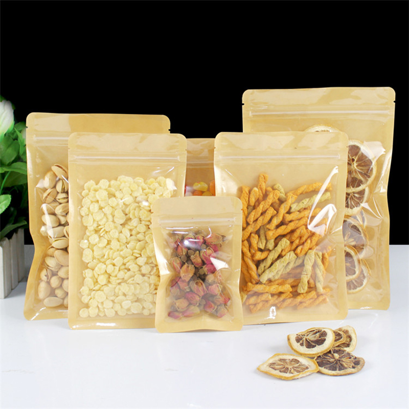 Food Like Snacks - Coklat Satu Sisi Jelas Jendela Plastik
