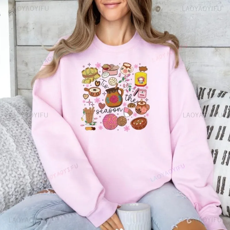 Hoodie Natal Meksiko, Pakaian  - Xmas Food Snacks ulasan dan harga