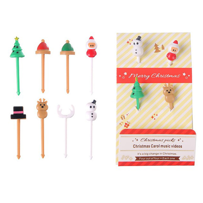 1Set Hiasan Pesta Aksesori Ben - Xmas Food Snacks ulasan dan harga