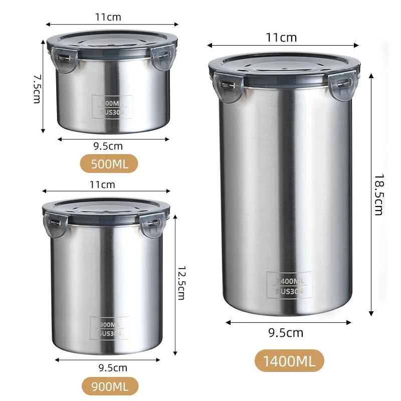 Wadah makanan Stainless Steel, - Food Like Snacks ulasan dan harga