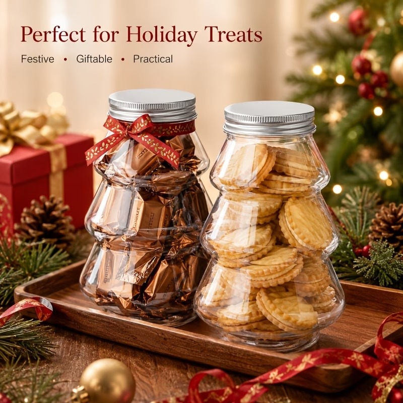 Wadah Makanan DIY Berbentuk Po - Xmas Food Snacks ulasan dan harga