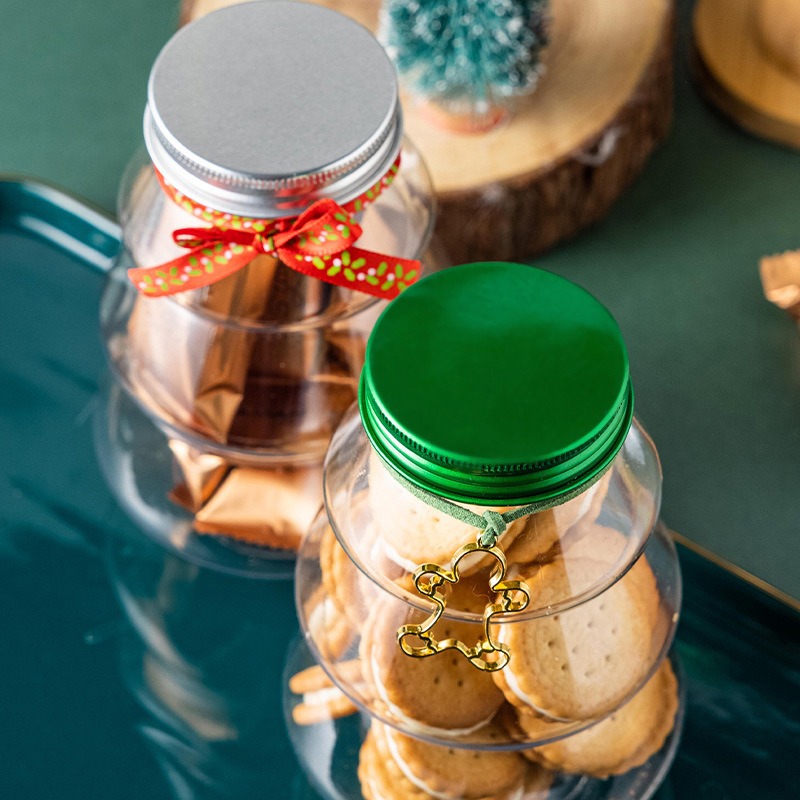 Wadah Makanan DIY Berbentuk Po - Xmas Food Snacks ulasan dan harga