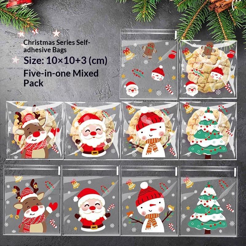100 Buah Tas Camilan Natal Ber - Xmas Food Snacks ulasan dan harga