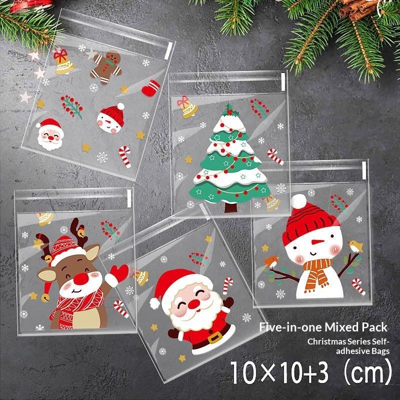 100 Buah Tas Camilan Natal Ber - Xmas Food Snacks ulasan dan harga