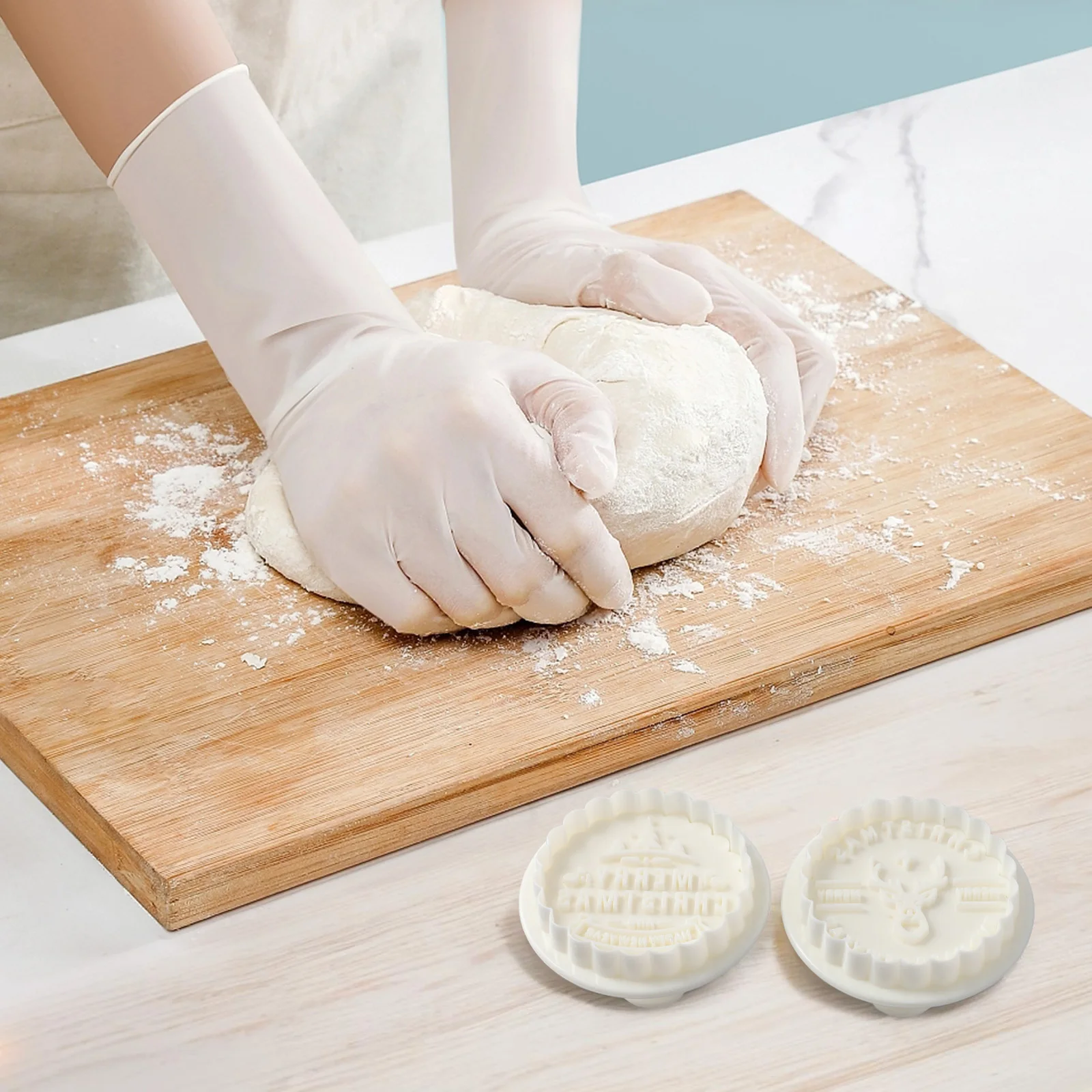 Cetakan Kue Natal 3D, Stempel  - Healthy Snacks Food ulasan dan harga