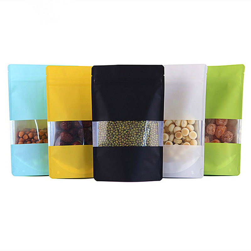 100 Buah Tas Ziplock Jendela F - Xmas Food Snacks ulasan dan harga