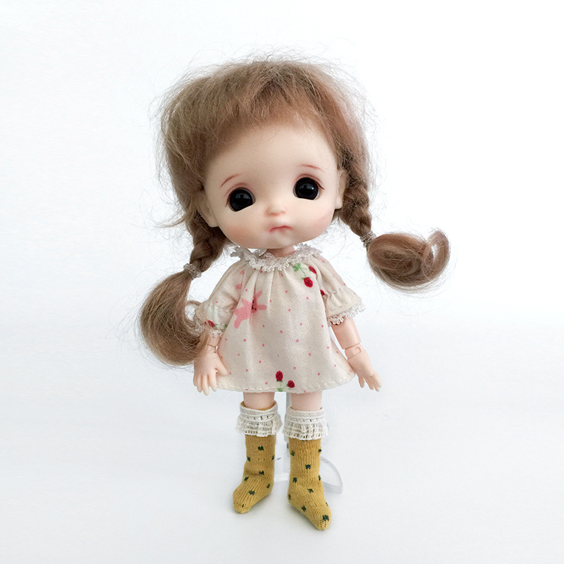 2 Pasang Ob11 Boneka Kaus Kaki - Spicy Food Snacks ulasan dan harga