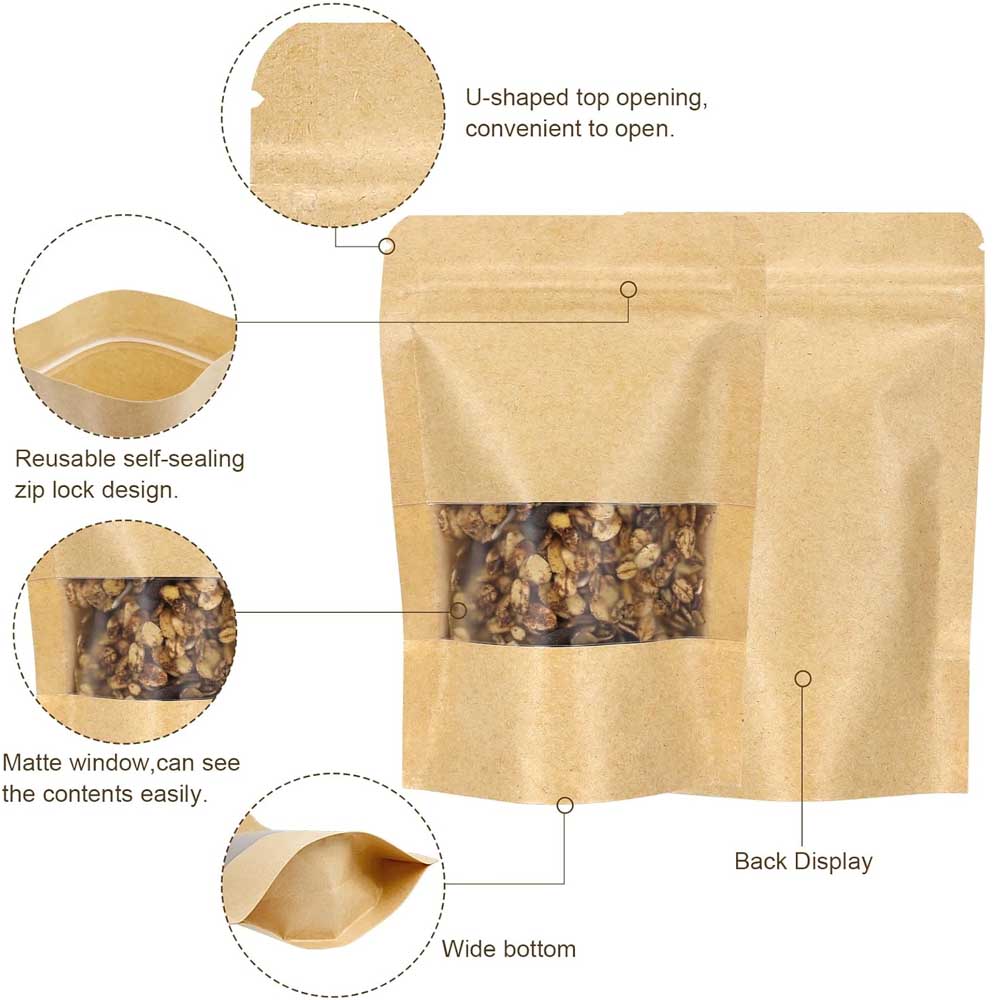10-50buah kantong jendela kert - Food Like Snacks ulasan dan harga