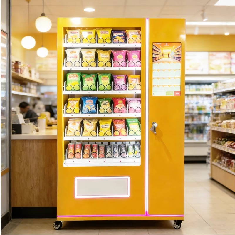 Mesin Penjual Otomatis Snack,  - Food Snacks Vending Machine ulasan dan harga