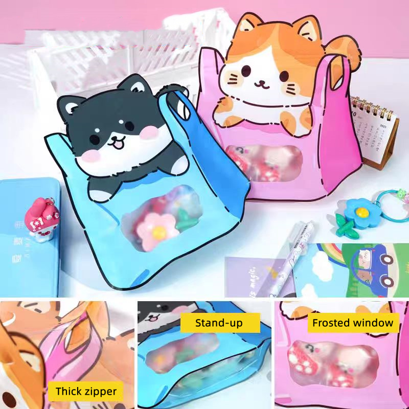 Tas camilan kartun Self-Sealin - Food Like Snacks ulasan dan harga