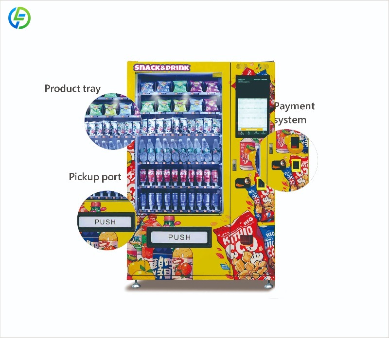 Mesin Penjual Otomatis Makanan - Food Snacks Vending Machine ulasan dan harga