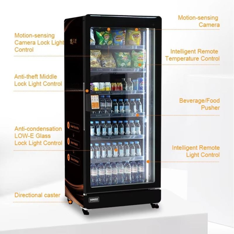 Mesin Penjual Otomatis Kombina - Food Snacks Vending Machine ulasan dan harga