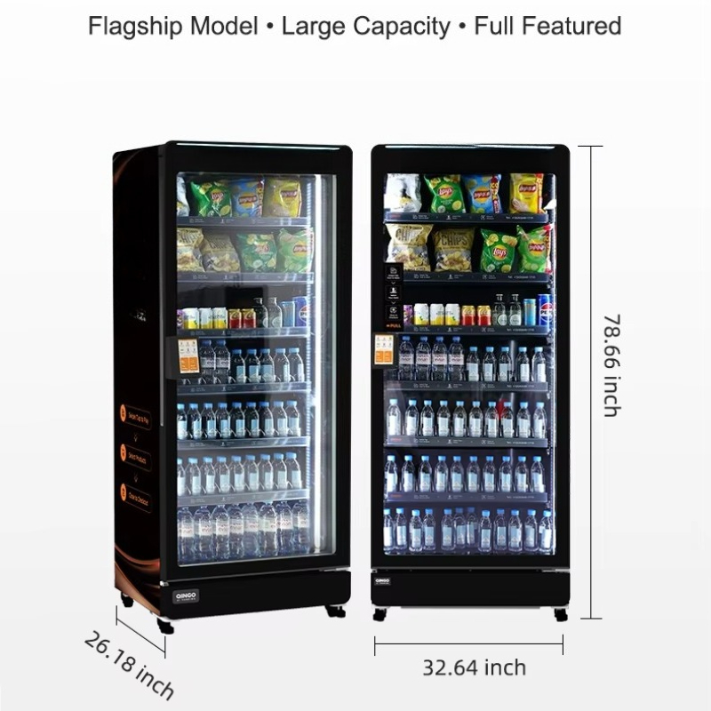 Mesin Penjual Otomatis Kombina - Food Snacks Vending Machine ulasan dan harga