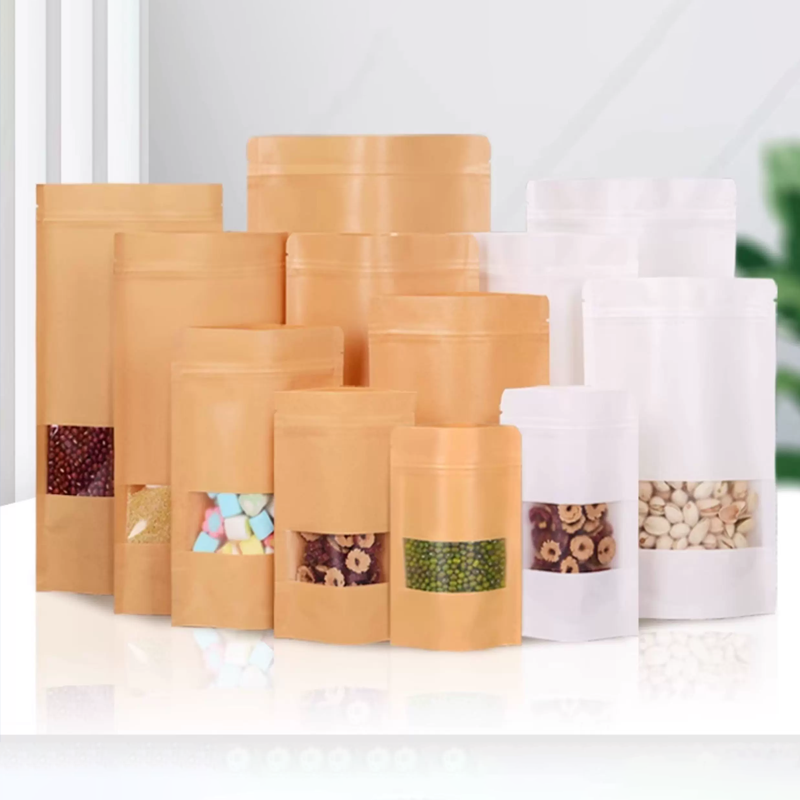 50 kantong kertas kraft, kanto - Logo Food Snack ulasan dan harga