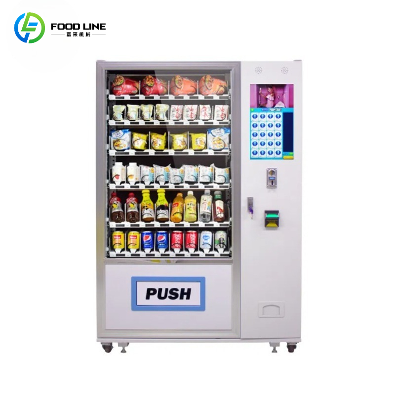 Mesin Penjual Otomatis Layar S - Food Snacks Vending Machine ulasan dan harga