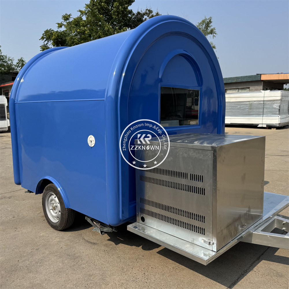 Truk Trailer Bar Seluler Luar  - Food Snacks Vending Machine ulasan dan harga